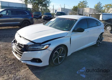 2021 Honda Accord Sport z USA, uszkodzony, nr VIN 1HGCV1F38MA001677